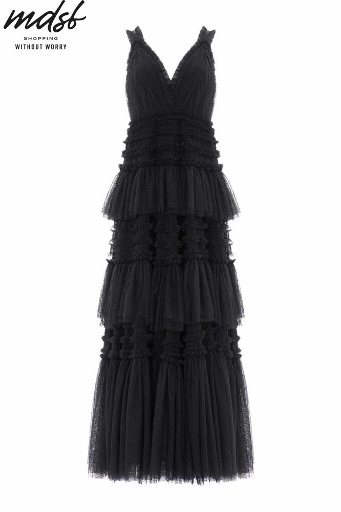 Needle & Thread CHRISTMAS SALE Candice Gown - black