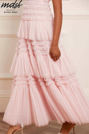 Needle & Thread CHRISTMAS SALE Candice Gown - pink