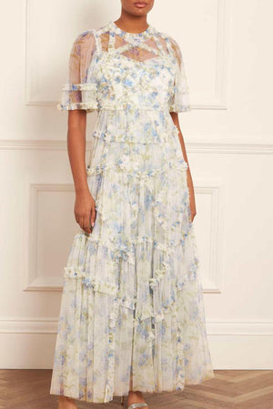 Needle & Thread SPRING/SUMMER Summer Posy Short Sleeve Gown