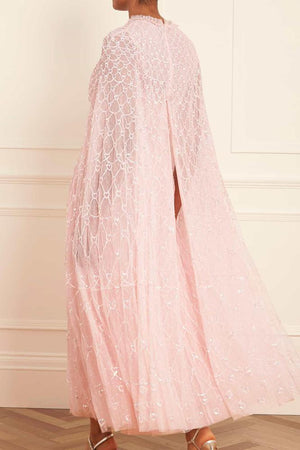 Needle & Thread CYBER SALE Heart Lattice Ankle Gown - pink