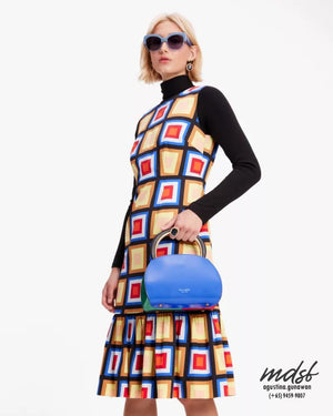 Kate Spade US Blocks Of Color Flounce Sheath Dress - Multi
