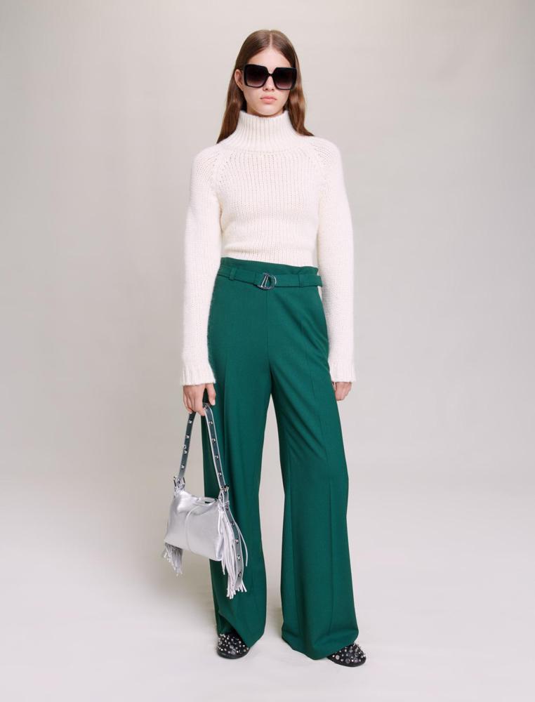 Maje UK END OF YEAR SALE Wide-leg suit trousers