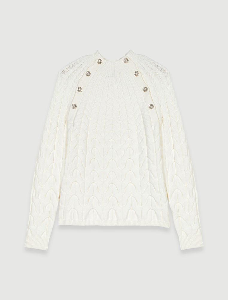 Maje UK END OF YEAR SALE Cable knit jumper