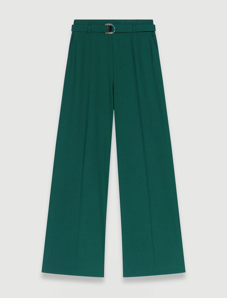 Maje UK END OF YEAR SALE Wide-leg suit trousers