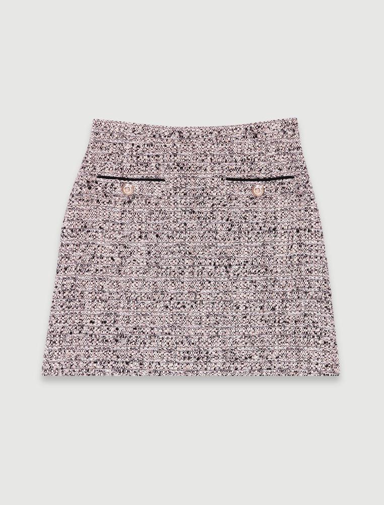 Maje UK END OF YEAR SALE Short tweed skirt