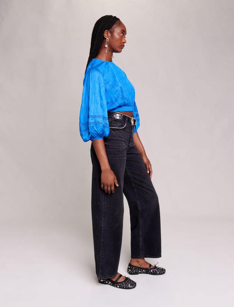 Maje UK END OF YEAR SALE Satin top