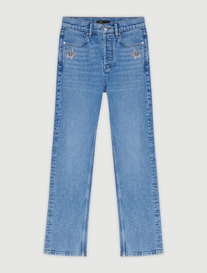 Maje UK END OF YEAR SALE Straight-leg jeans