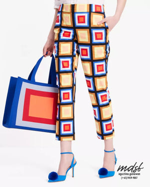 Kate Spade US Blocks Of Color Doris Pants - Multi