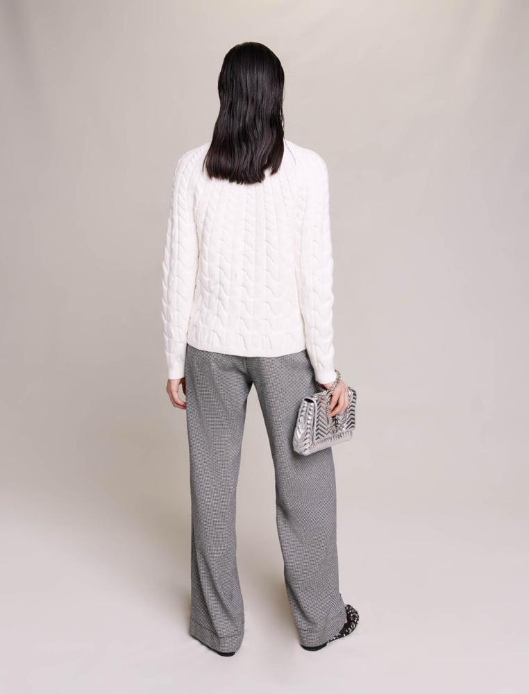 Maje UK END OF YEAR SALE Cable knit jumper
