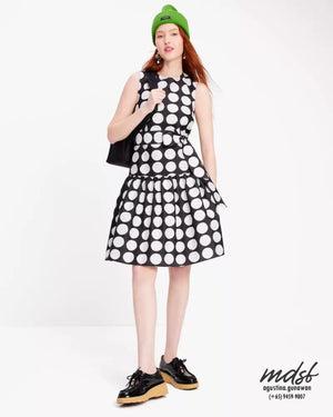Kate Spade US Art Dots Julia Dress - Black/White