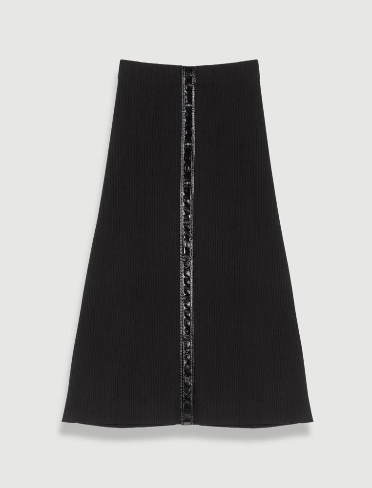 Maje UK END OF YEAR SALE Knit maxi skirt