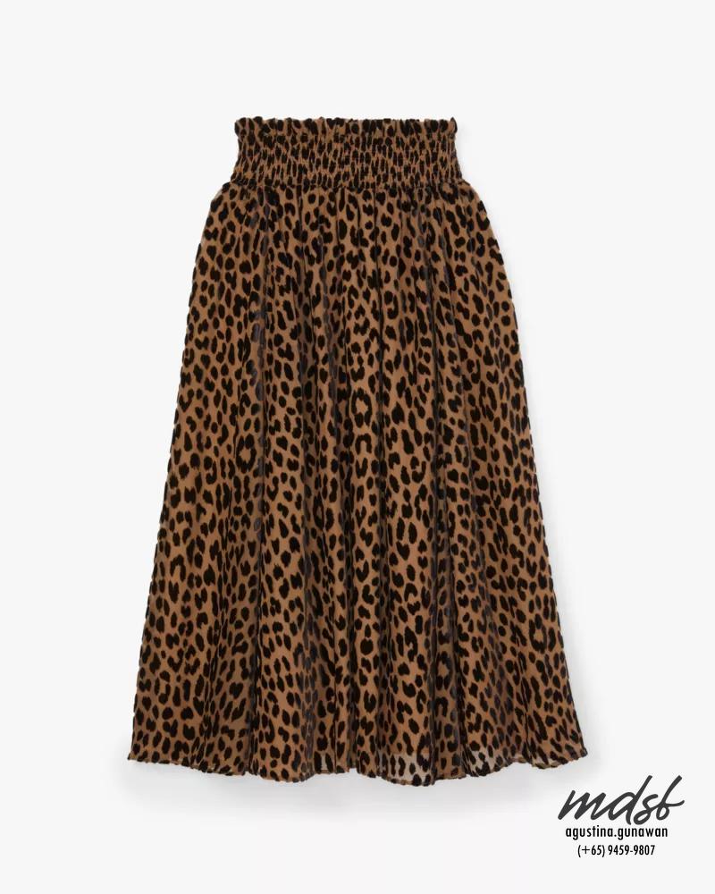 Kate Spade US Modern Leopard Skirt - Light Tobacco
