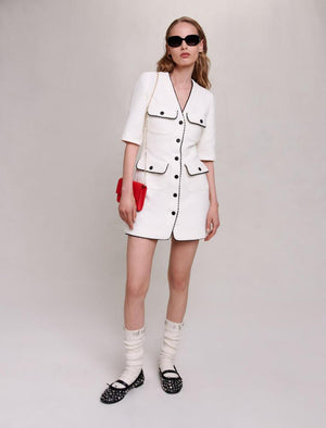 Maje UK END OF YEAR SALE Buttoned dress