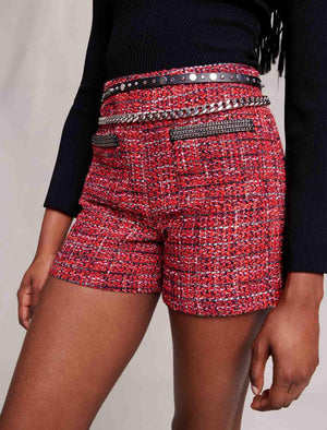 Maje UK END OF YEAR SALE Shorts in tweed